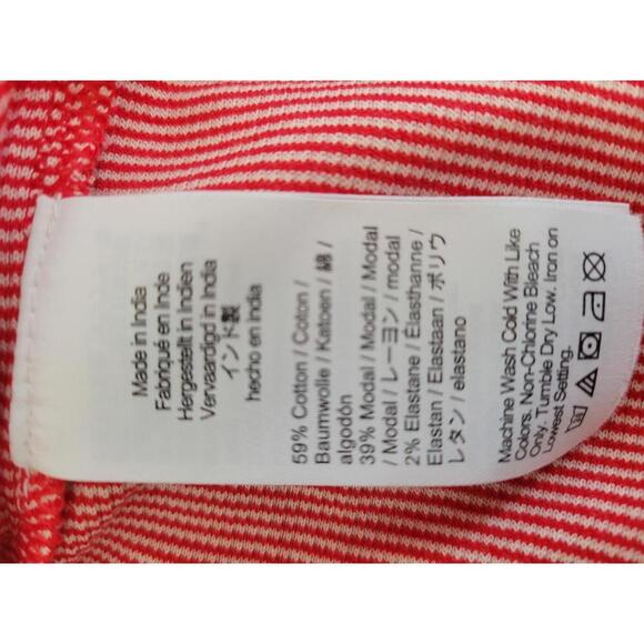 J Crew small red & white stripe tank top - Picture 4 of 4